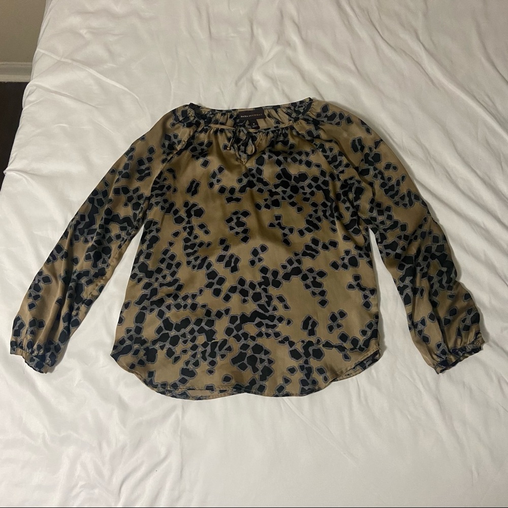 Dana Buchman Spotted Blouse (M)